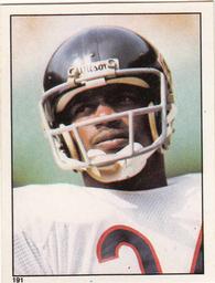 1981 Topps Stickers #191 Walter Payton Front