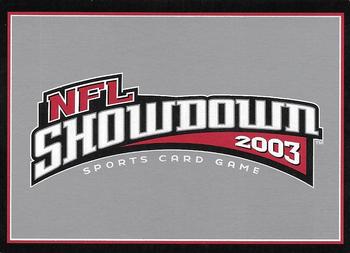 2002 NFL Showdown 1st & Goal #109 Terrance Shaw Back