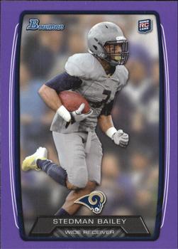 2013 Bowman - Purple #121 Stedman Bailey Front