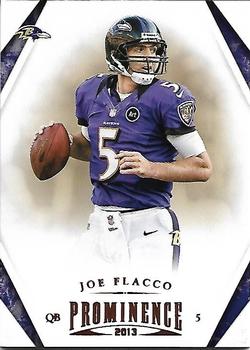 2013 Panini Prominence #8 Joe Flacco Front