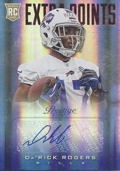 2013 Panini Prestige - Rookie Extra Points Red Signatures #223 Da'Rick Rogers Front