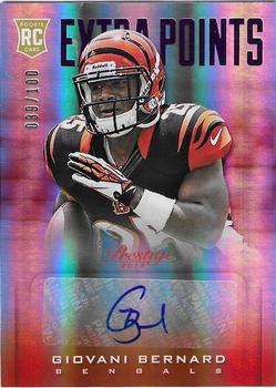 2013 Panini Prestige - Rookie Extra Points Purple Signatures #235 Giovani Bernard Front