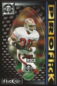 1997 FlickBall ProFlick #31 Jerry Rice Front