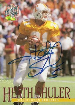 1994 Pro Line Live - Draft Day NYC Autographed #FD9 Heath Shuler Front