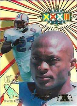 1998 Collector's Edge Super Bowl Card Show - Proofs 500 #25 Eddie George Front