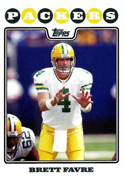 2008 Topps #34 Brett Favre Front