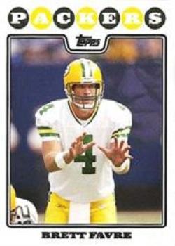 2008 Topps #34 Brett Favre Front