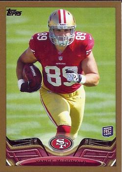 2013 Topps - Gold #224 Vance McDonald Front