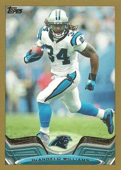 2013 Topps - Gold #291 DeAngelo Williams Front
