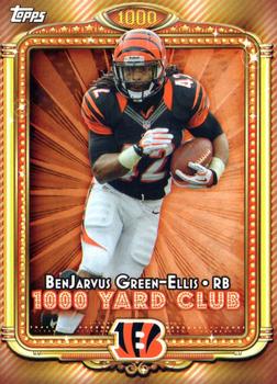 2013 Topps - 1000 Yard Club #27 BenJarvus Green-Ellis Front