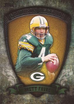 2013 Topps - Gridiron Legends #GL-BF Brett Favre Front