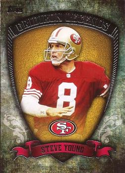 2013 Topps - Gridiron Legends #GL-SY Steve Young Front