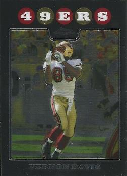 2008 Topps Chrome #TC103 Vernon Davis Front