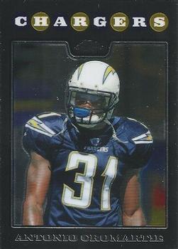 2008 Topps Chrome #TC117 Antonio Cromartie Front