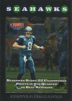 2008 Topps Chrome #TC161 Seattle Seahawks Front