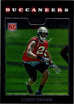 2008 Topps Chrome #TC261 Aqib Talib Front