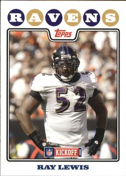 2008 Topps Kickoff #94 Ray Lewis Front