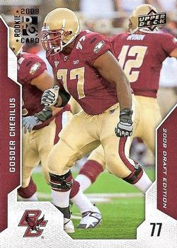 2008 Upper Deck Draft Edition #9 Gosder Cherilus Front