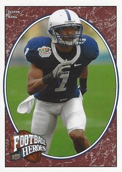 2008 Upper Deck Heroes #173 Justin King Front