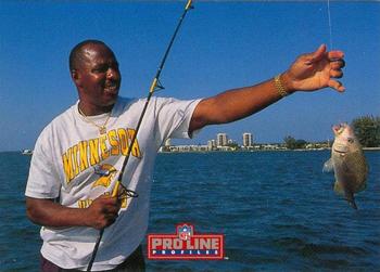 1992 Pro Line Profiles #67 Anthony Carter Front