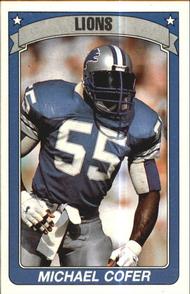 1990 Panini Stickers #250 Michael Cofer Front