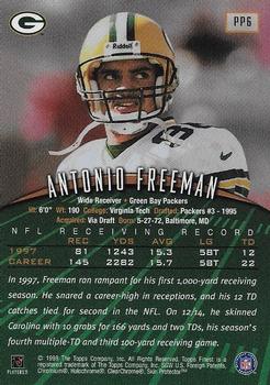 1998 Finest - Pre-Production #PP6 Antonio Freeman Back