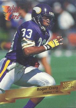 1993 Wild Card #192 Roger Craig Front