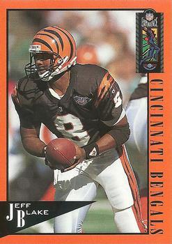1995 Classic NFL Experience #16 Jeff Blake Front
