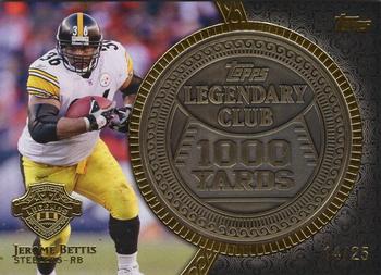 2013 Topps - Legendary Club Coins Gold #LC-JB Jerome Bettis Front