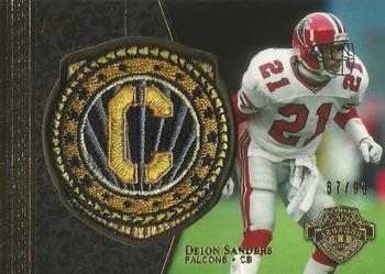 2013 Topps - Legendary Captains Patches #LCP-DS Deion Sanders Front