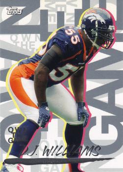 2008 Topps - Own the Game #OTG-DW D.J. Williams Front