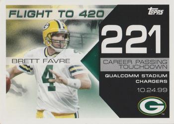 2008 Topps - Brett Favre Collection #BF-221 Brett Favre Front