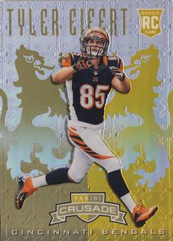 2013 Panini Rookies & Stars - Rookie Crusade Gold #37 Tyler Eifert Front