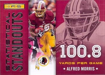 2013 Panini Rookies & Stars - Statistical Standouts #5 Alfred Morris Front