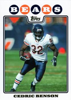 2008 Topps - Gold Foil #70 Cedric Benson Front