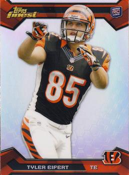 2013 Finest - Refractors #104 Tyler Eifert Front