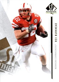 2013 SP Authentic #30 Rex Burkhead Front