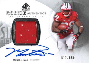 2013 SP Authentic #164 Montee Ball Front