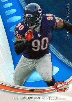 2013 Topps Platinum - Sapphire #35 Julius Peppers Front