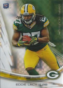 2013 Topps Platinum - Xfractors #150 Eddie Lacy Front