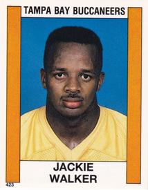 1988 Panini Stickers #423 Jackie Walker Front