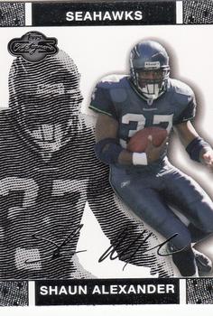 2007 Topps Co-Signers #23 Shaun Alexander Front