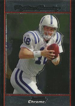 2007 Bowman Chrome #BC171 Peyton Manning Front