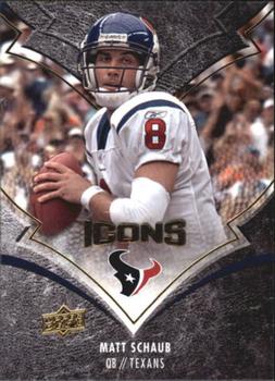 2008 Upper Deck Icons #40 Matt Schaub Front