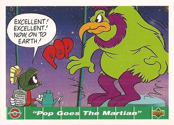 1992 Upper Deck Comic Ball IV #4 Pop Goes The Martian Front