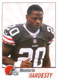 2013 Panini Stickers #95 Montario Hardesty Front