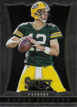 2013 Panini Select #64 Aaron Rodgers Front