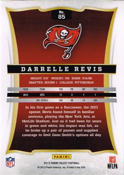 2013 Panini Select #85 Darrelle Revis Back