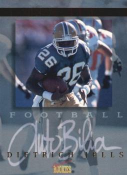 1996 Signature Rookies Auto-Bilia #42 Dietrich Jells Front