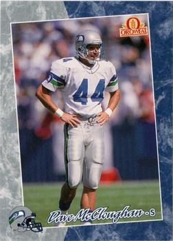 1993 Pacific Oroweat Seattle Seahawks #24 Dave McCloughan Front
